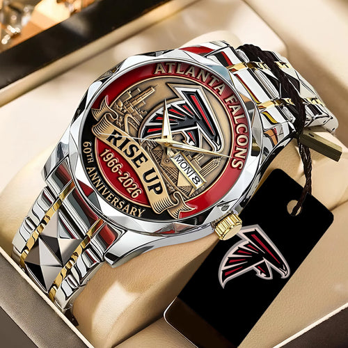 Atlanta Falcons Alloy Luxury Quartz Watch – TANTN21270