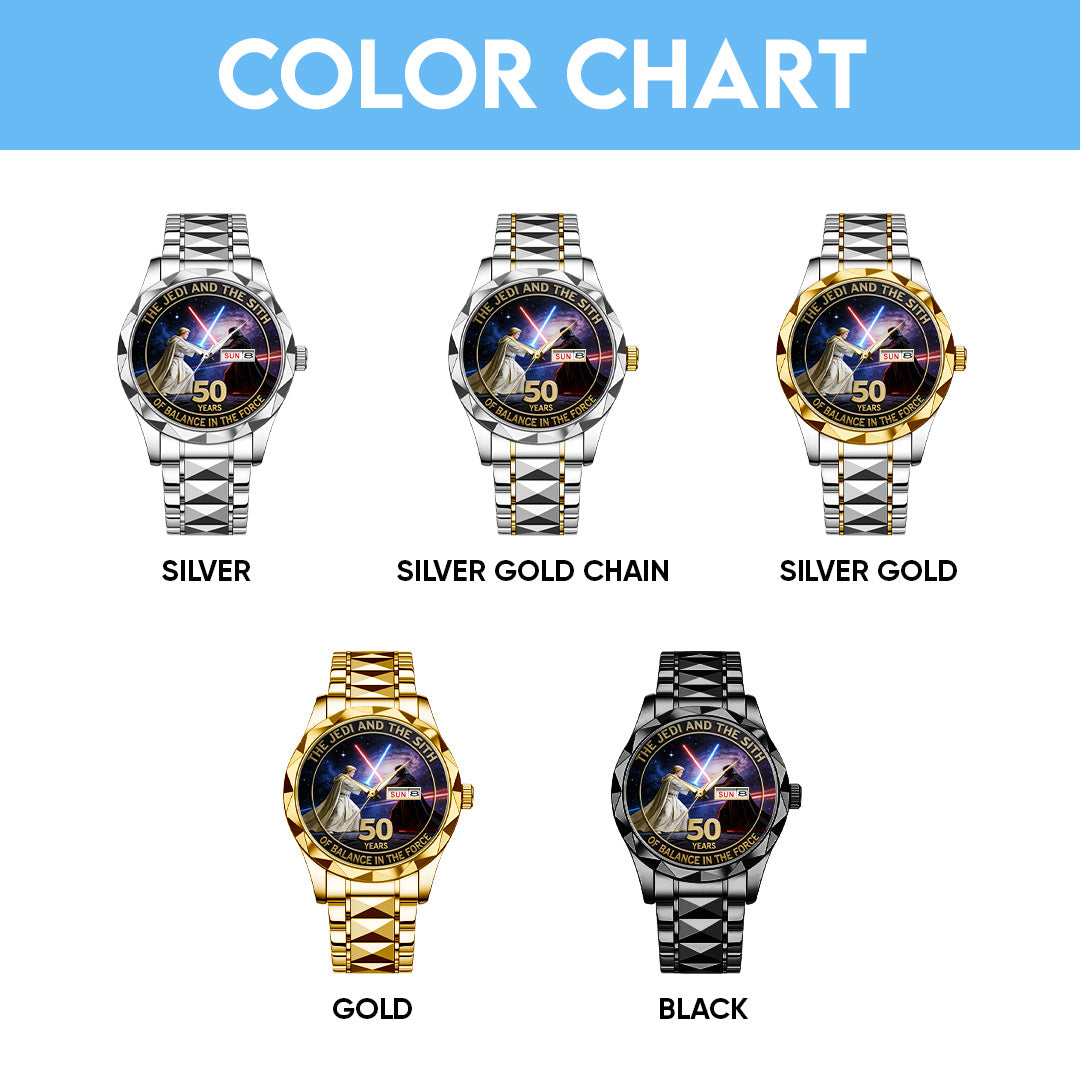 Star Wars 50th Anniversary 2027 Alloy Luxury Quartz Watch – TANTN21320