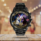 Star Wars 50th Anniversary 2027 Black Stainless Steel Watch – TANTN21321