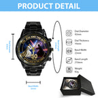 Star Wars 50th Anniversary 2027 Black Stainless Steel Watch – TANTN21321