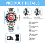 Chicago Cubs 150th Anniversary Alloy Luxury Quartz Watch – TANTN21330
