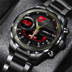 Ducati Lenovo Team x Marc Márquez Black Stainless Steel Watch – TANTN21373