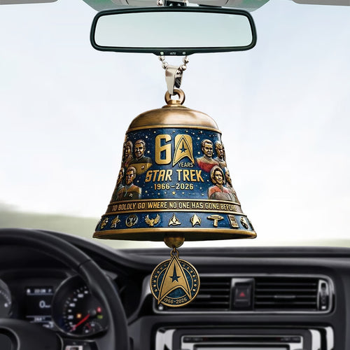 Star Trek 60th Anniversary Custom shape 2-sided Acrylic Car Ornament – TANTN21421