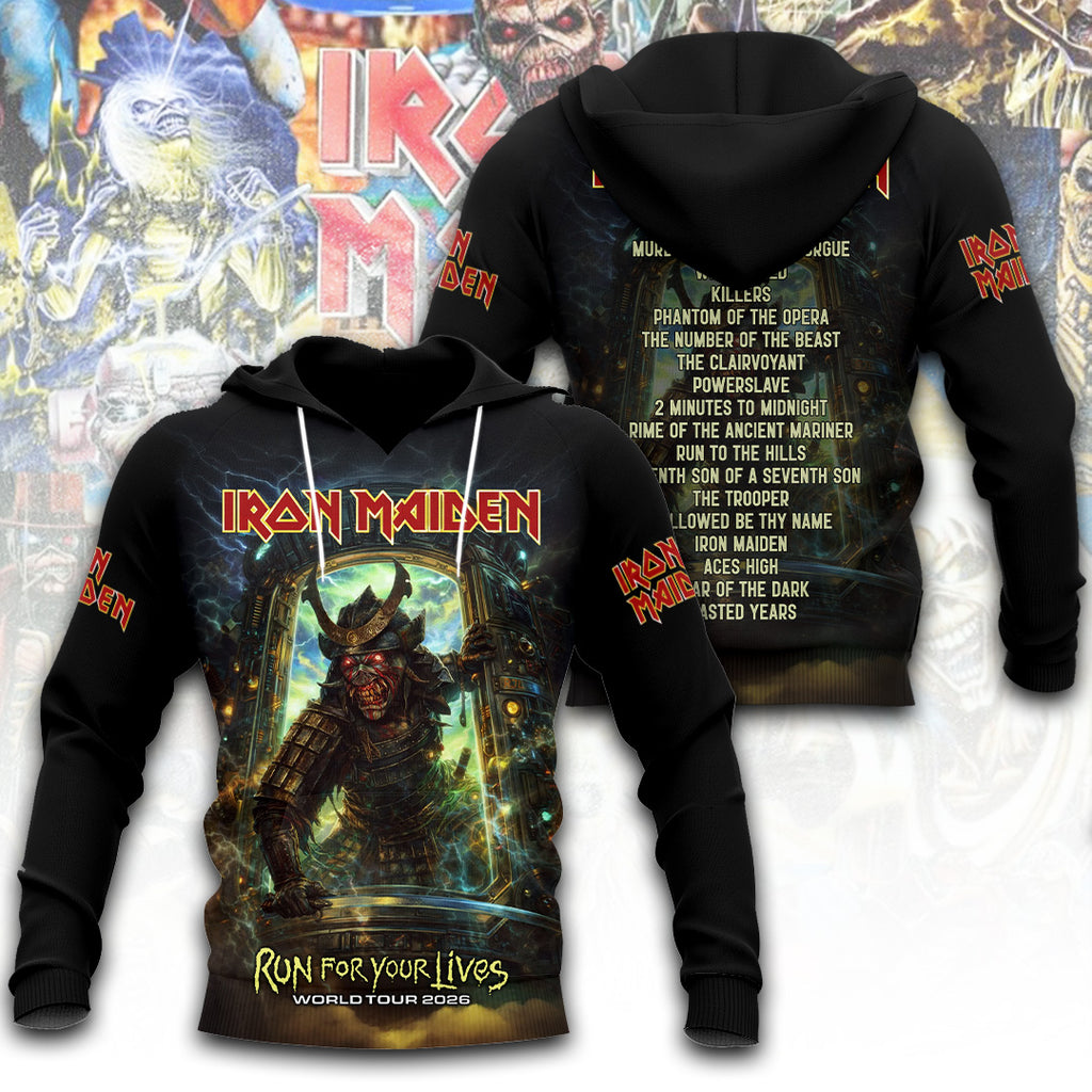 Iron Maiden Tour 2026 3D Apparel – TANTN21469