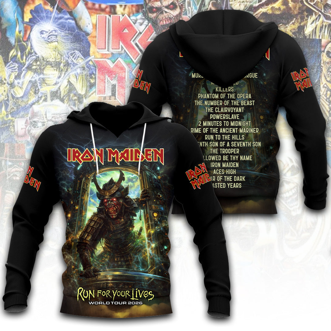 Iron Maiden Tour 2026 3D Apparel – TANTN21469