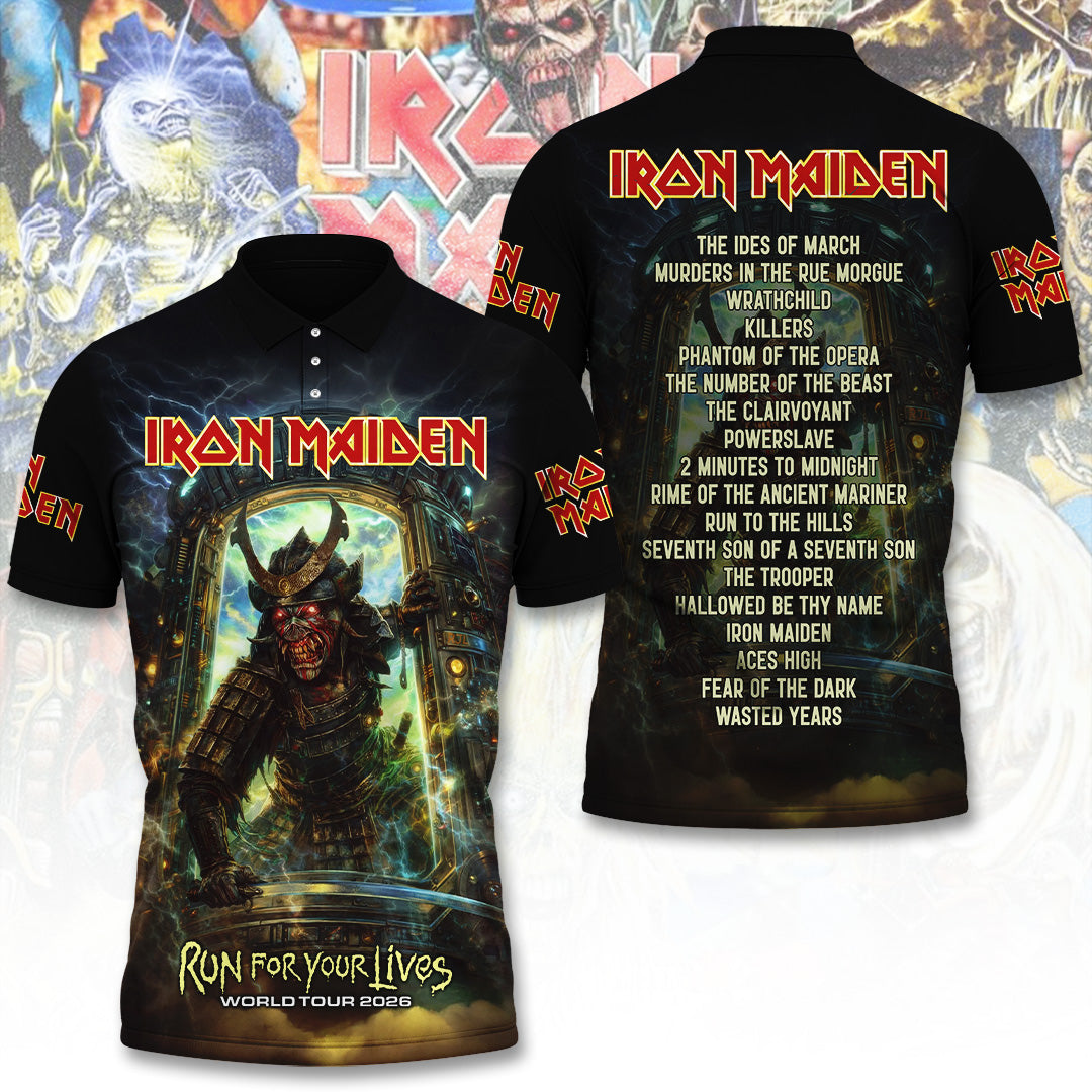 Iron Maiden Tour 2026 3D Apparel – TANTN21469