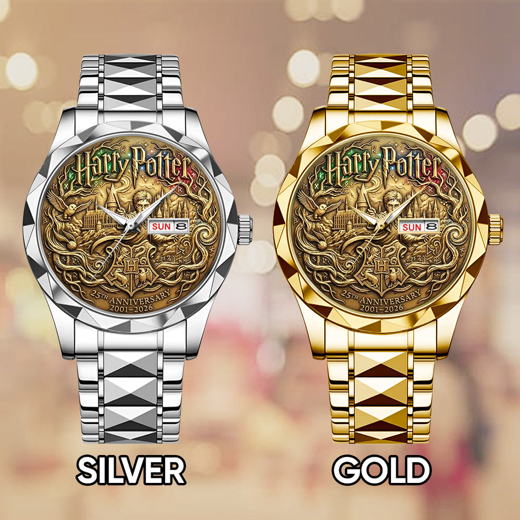 Harry Potter 25th Anniversary Alloy Luxury Quartz Watch – TANTN21484