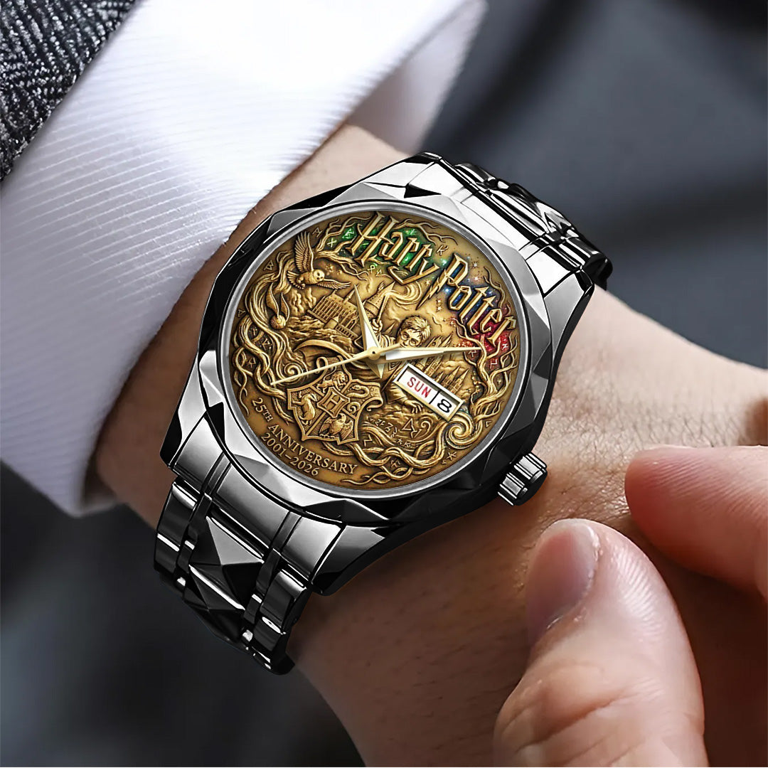 Harry Potter 25th Anniversary Alloy Luxury Quartz Watch – TANTN21484