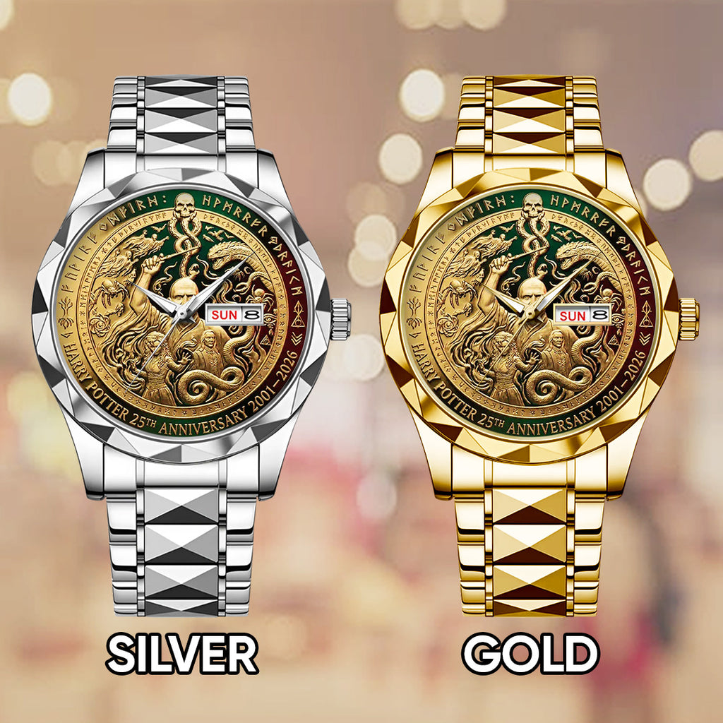 Harry Potter 25th Anniversary Alloy Luxury Quartz Watch – TANTN21485