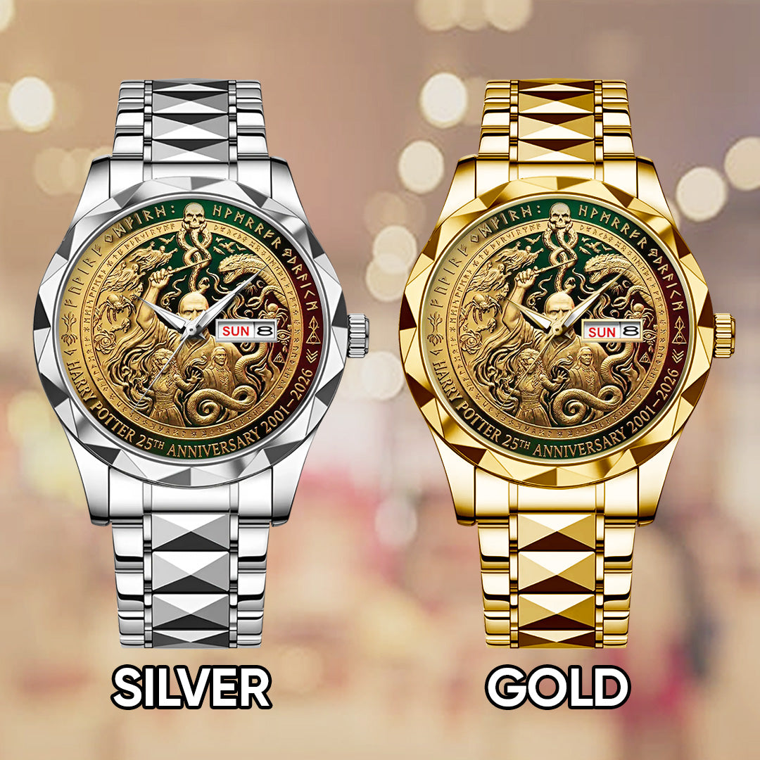 Harry Potter 25th Anniversary Alloy Luxury Quartz Watch – TANTN21485