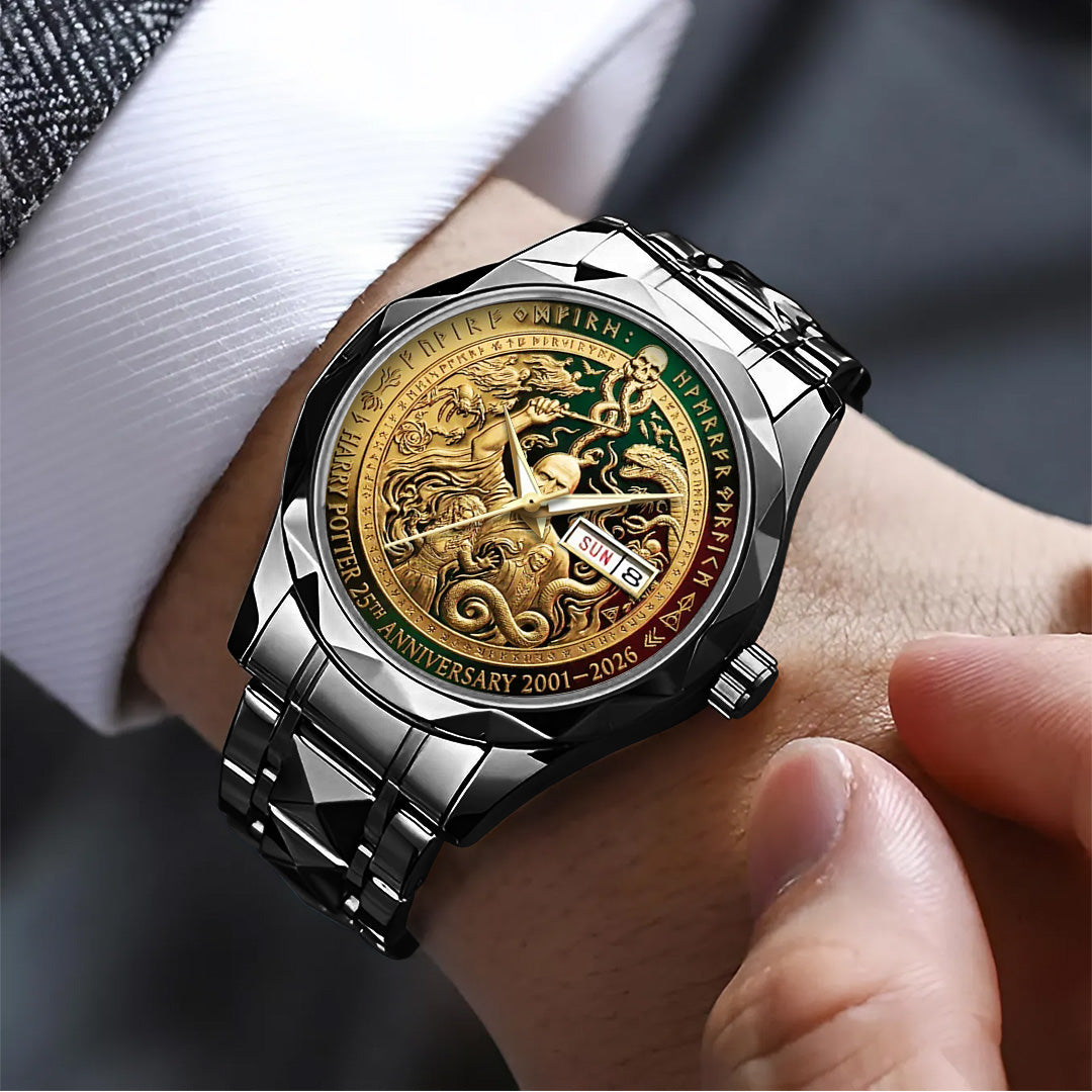 Harry Potter 25th Anniversary Alloy Luxury Quartz Watch – TANTN21485