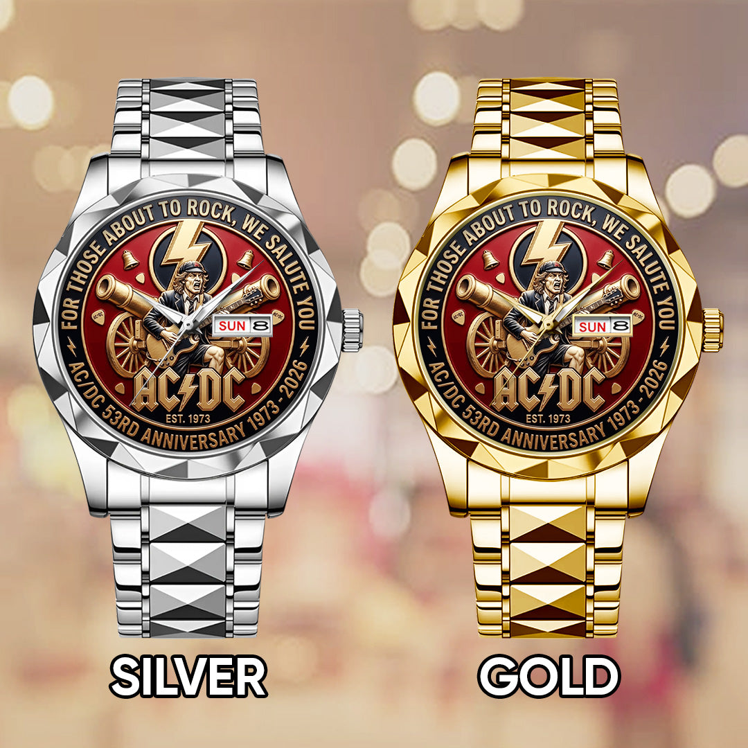 AC/DC Alloy Luxury Quartz Watch – TANTN21489
