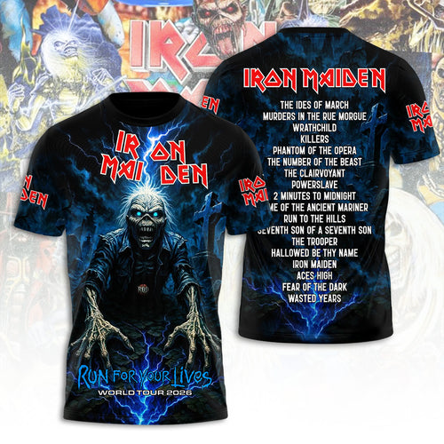 Iron Maiden Tour 2026 3D Apparel – TANTN21536