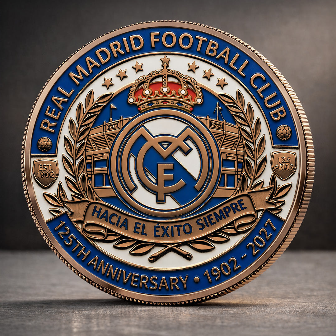Real Madrid 125th Anniversary Commemorative Coin – TANTN21596
