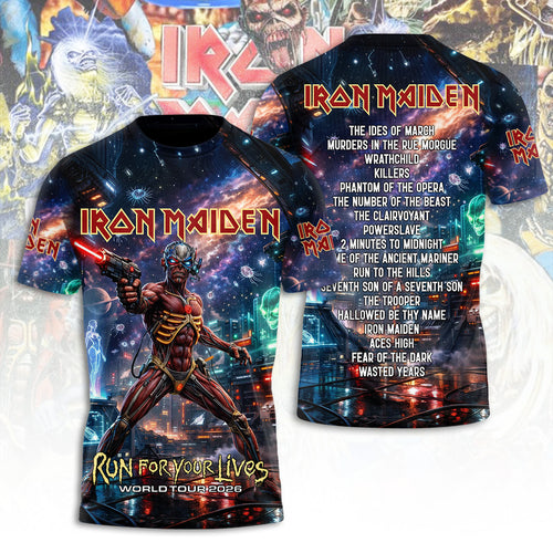 Iron Maiden Tour 2026 3D Apparel – TANTN21605
