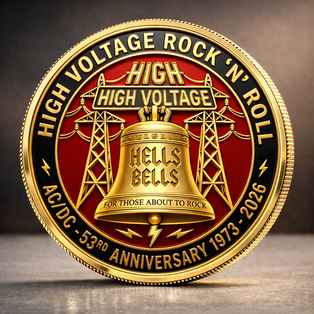 AC/DC 53rd Anniversary Commemorative Coin – TANTN21649