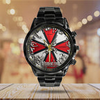 Resident Evil Black Stainless Steel Watch – TANTN21689