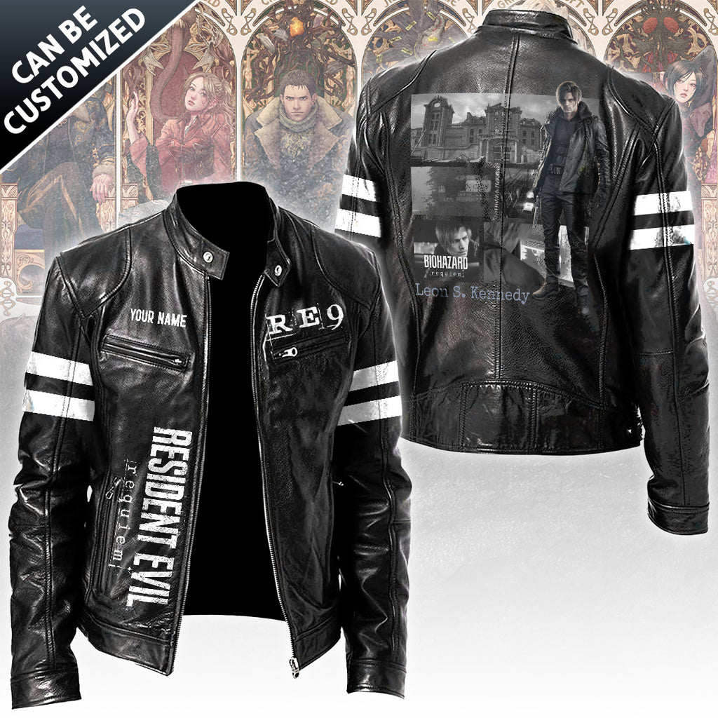 Personalized Resident Evil Requiem Motorcycle Leather Jacket – TANTN21705