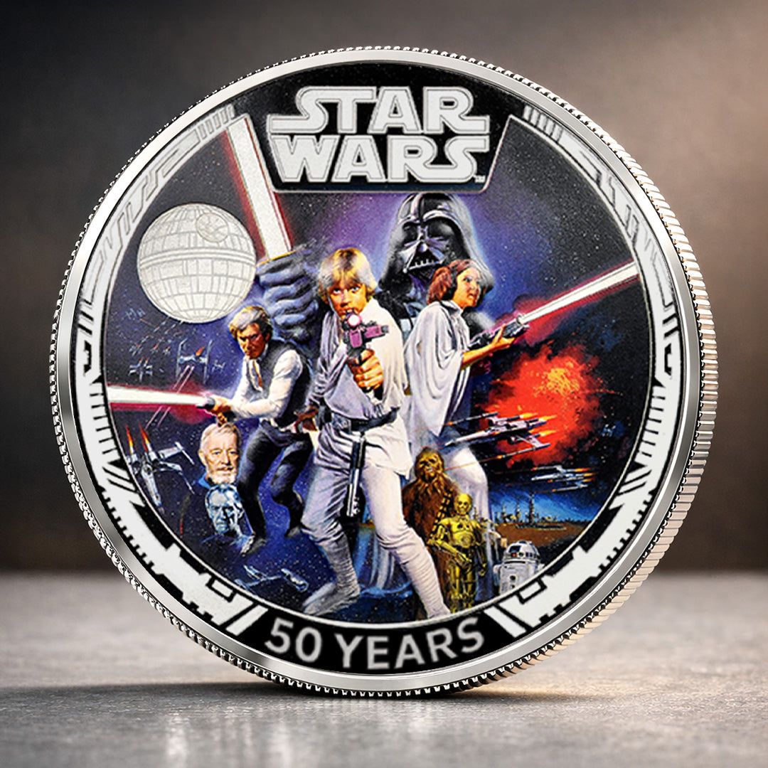 Star Wars 50th Anniversary Commemorative Coin – TANTN21735