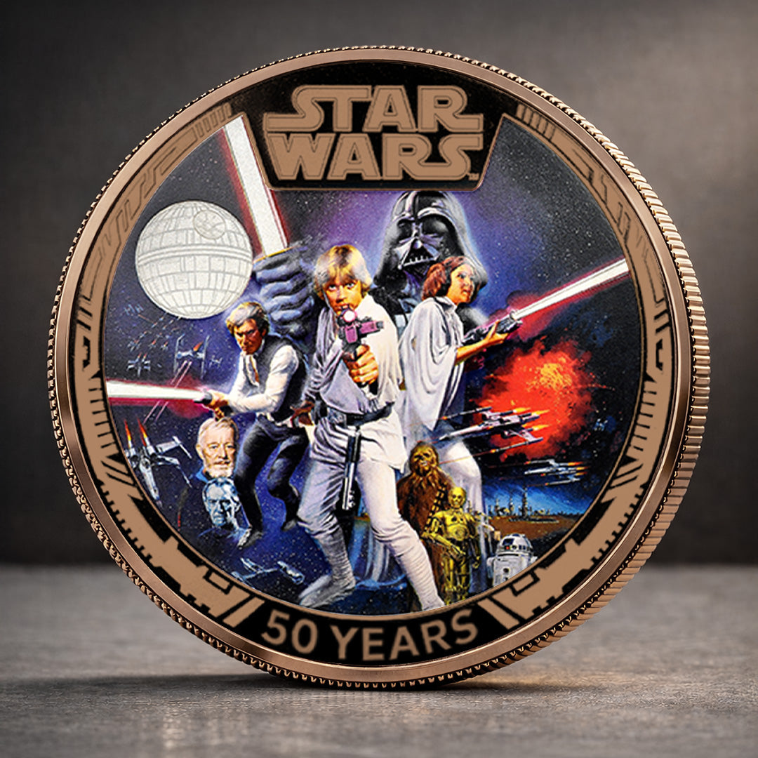Star Wars 50th Anniversary Commemorative Coin – TANTN21735