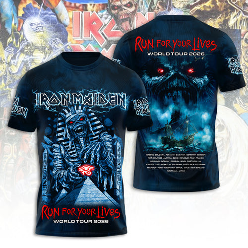 Iron Maiden Tour 2026 3D Apparel – TANTN21871