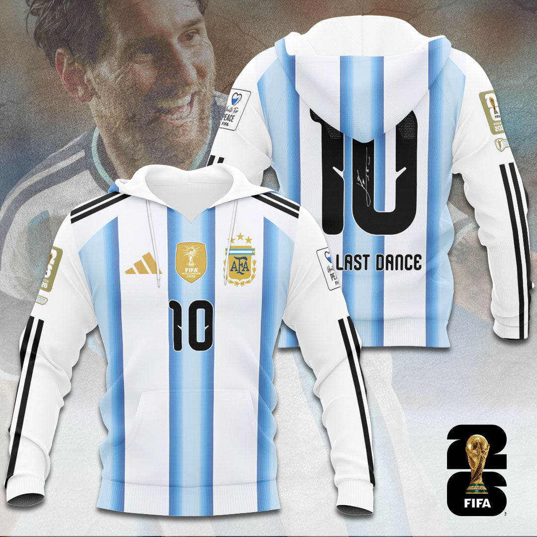 Argentina National Football Team x Lionel Messi 3D Apparel – TANTN21993