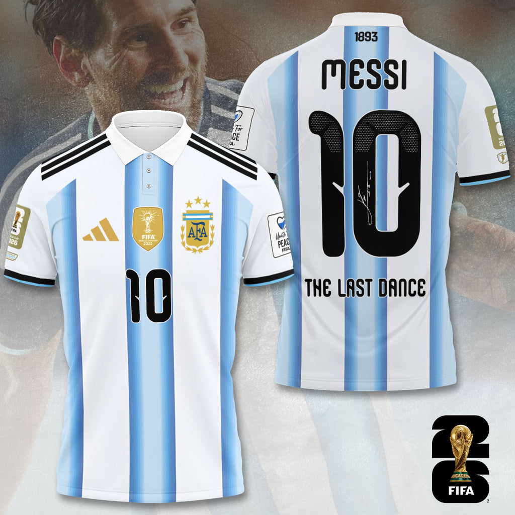 Argentina National Football Team x Lionel Messi 3D Apparel – TANTN21993