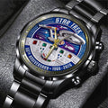 Star Trek 60th Anniversary Black Stainless Steel Watch – TANTN22044