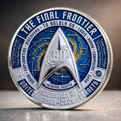 Star Trek 60th Anniversary Commemorative Coin – TANTN22045