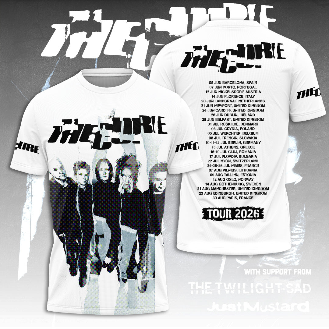 The Cure Tour 2026 3D Apparel – TANTN22197