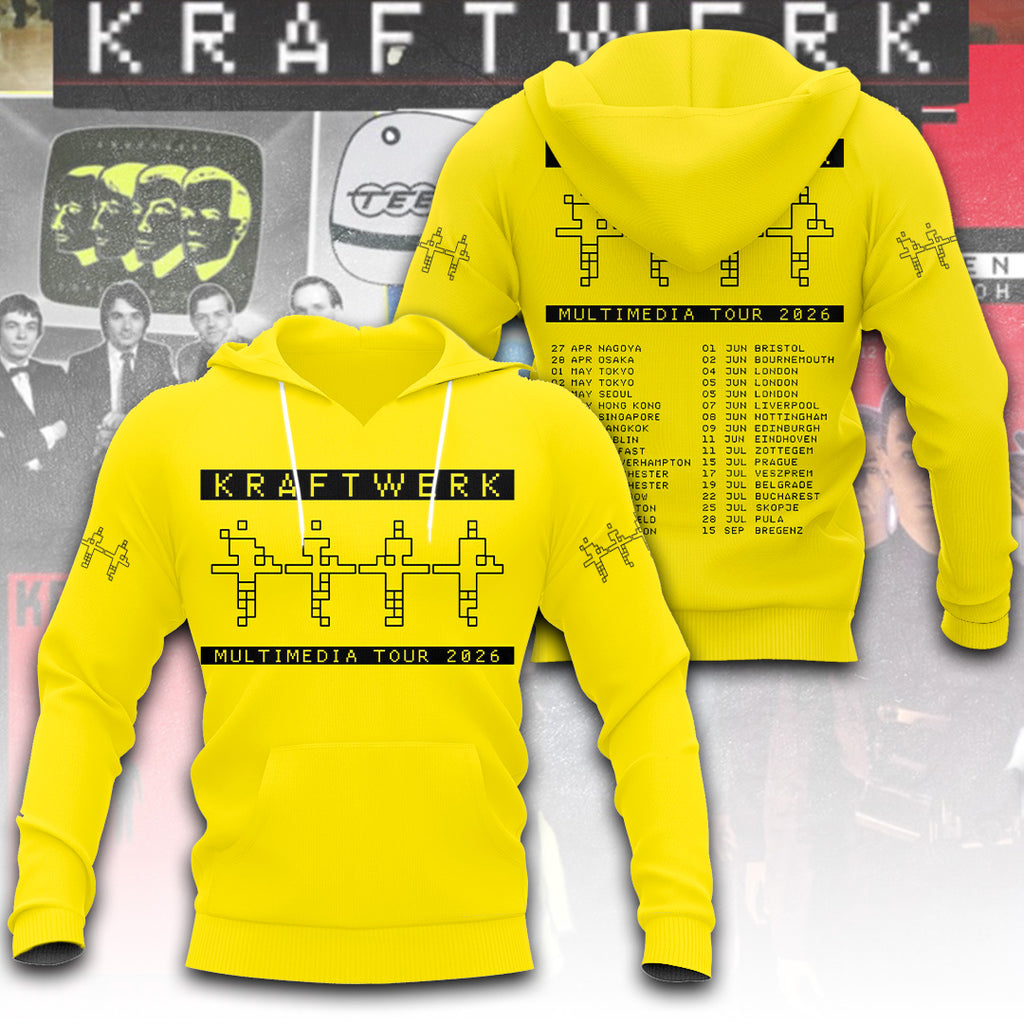 Kraftwerk Tour 2026 3D Apparel – TANTN22236