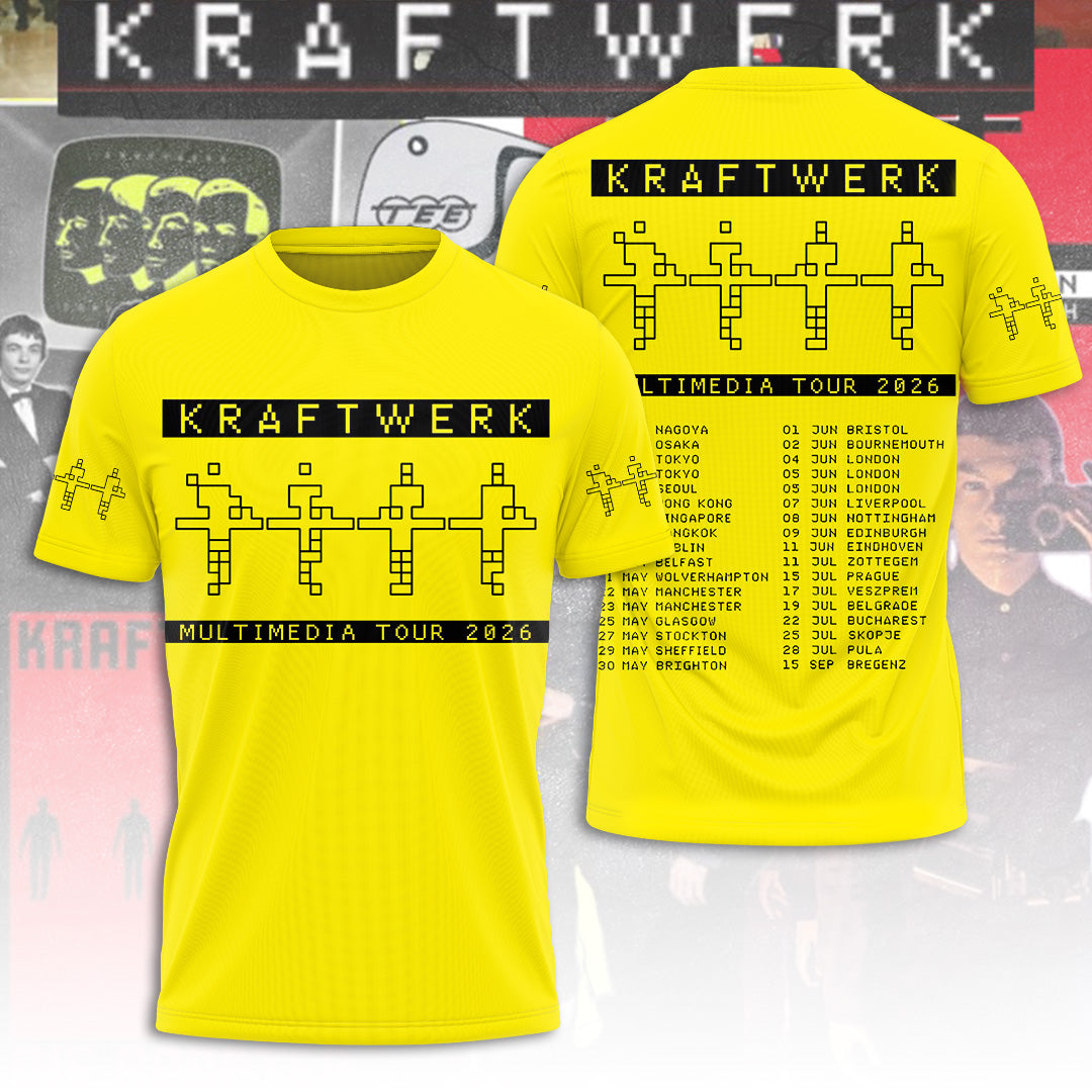 Kraftwerk Tour 2026 3D Apparel – TANTN22236