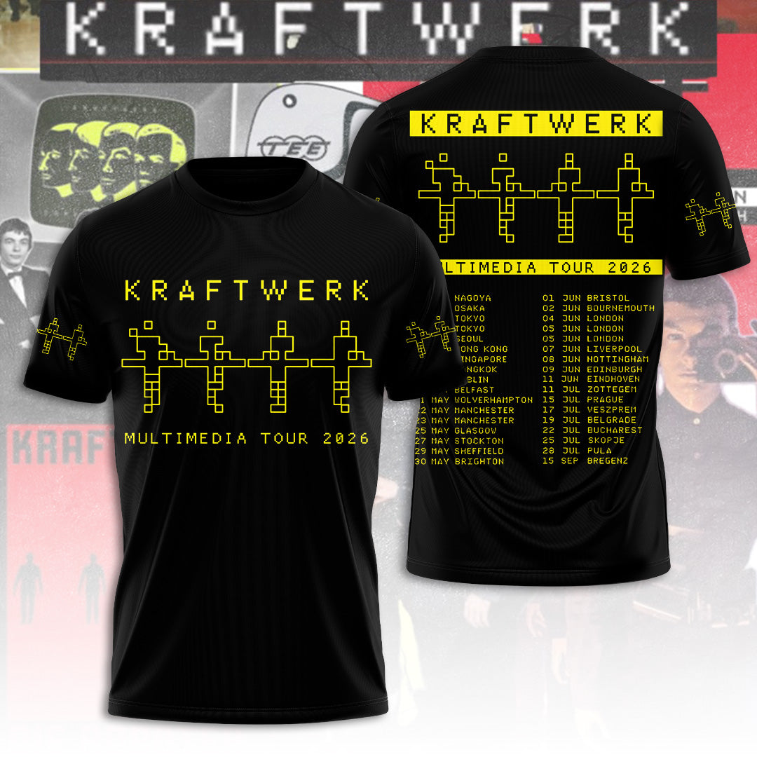 Kraftwerk Tour 2026 3D Apparel – TANTN22237
