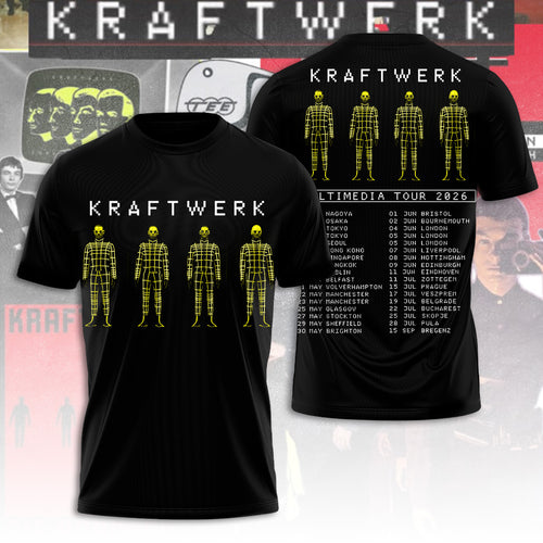 Kraftwerk Tour 2026 3D Apparel – TANTN22238