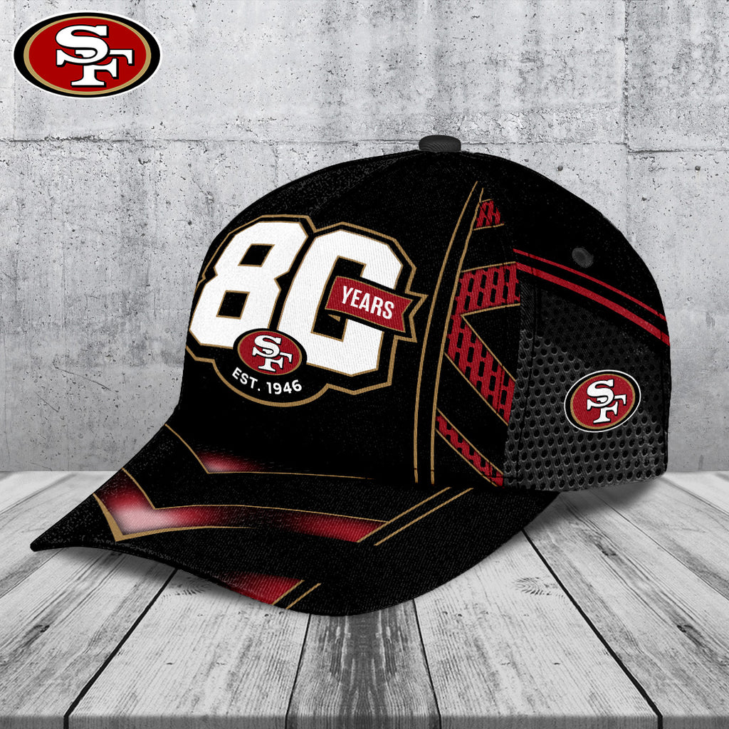 San Francisco 49ers 80th Anniverasry Classic Cap – TANTN22250