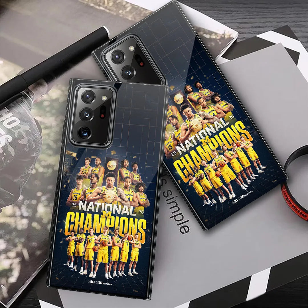 Michigan Wolverines 2026 Men's Basketball National Champions Phone Case – TANTN22295