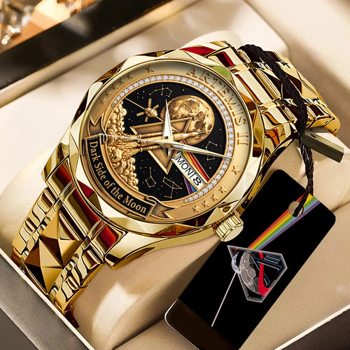 Pink Floyd x Artemis II Alloy Luxury Quartz Watch – TANTN22397
