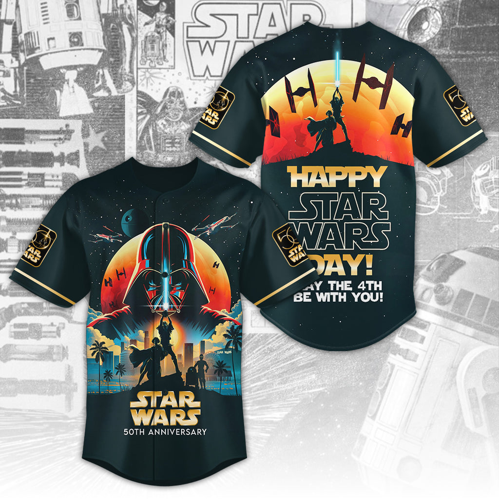 Star Wars 50th Anniversary Baseball Jersey – TANTN22512