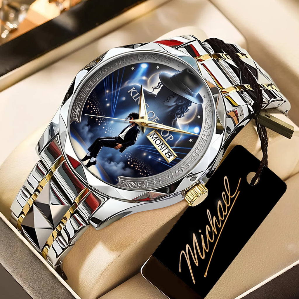 Michael Jackson Alloy Luxury Quartz Watch – TANTN22541
