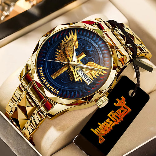 Judas Priest Alloy Luxury Quartz Watch – TANTN22608
