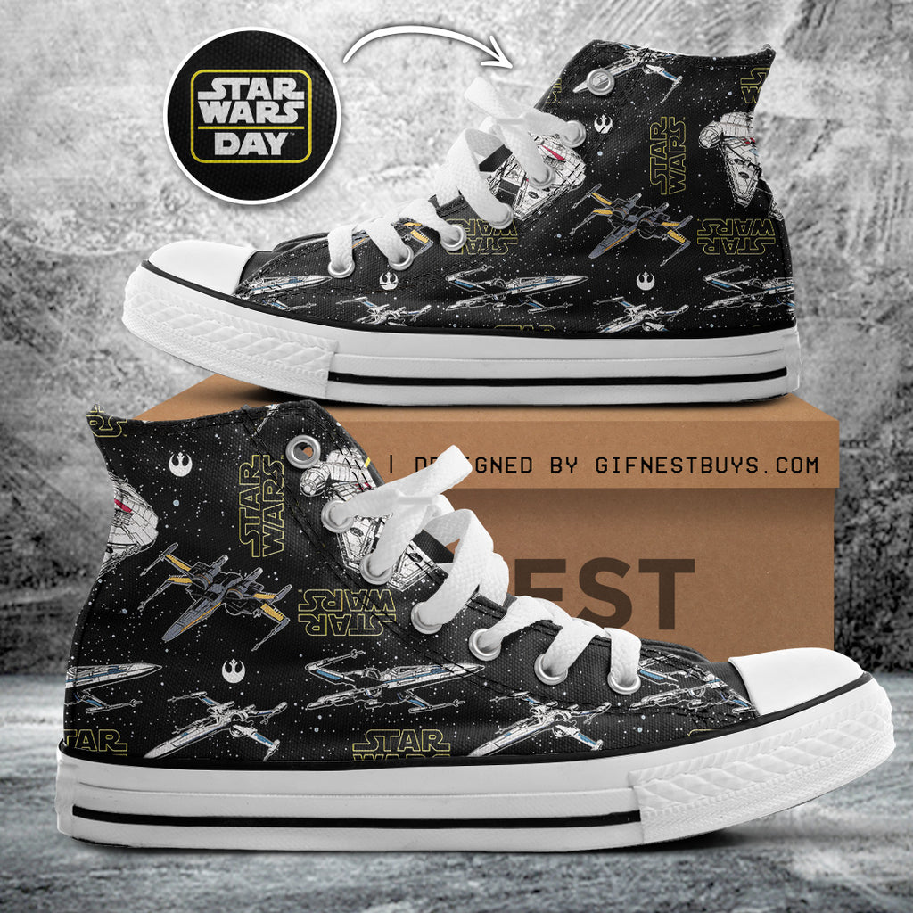 Star Wars High Top Canvas Shoes – TANTN22635