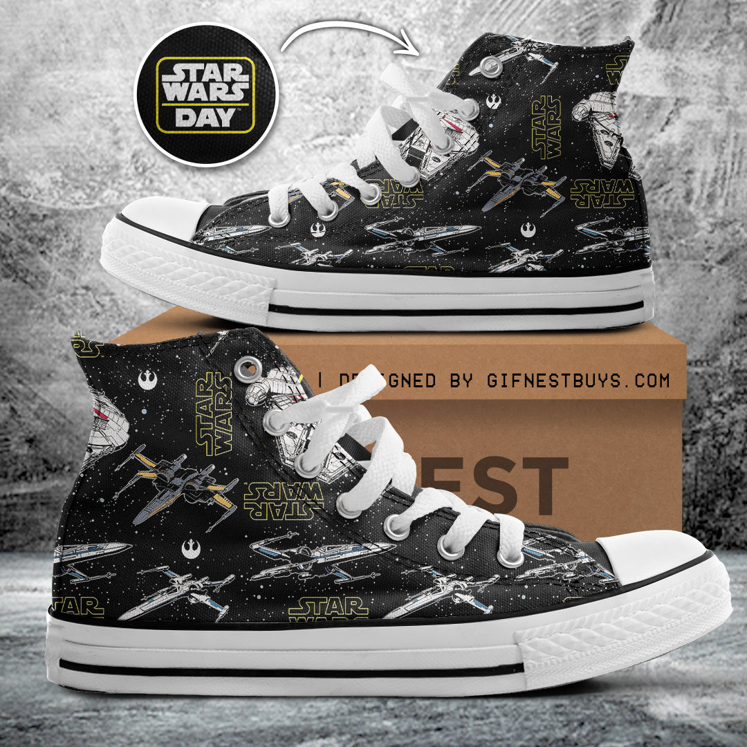 Star Wars High Top Canvas Shoes – TANTN22635