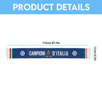 Inter Milan Campioni D'Italia 25/26 Ruffneck Soccer Scarf – TANTN22653