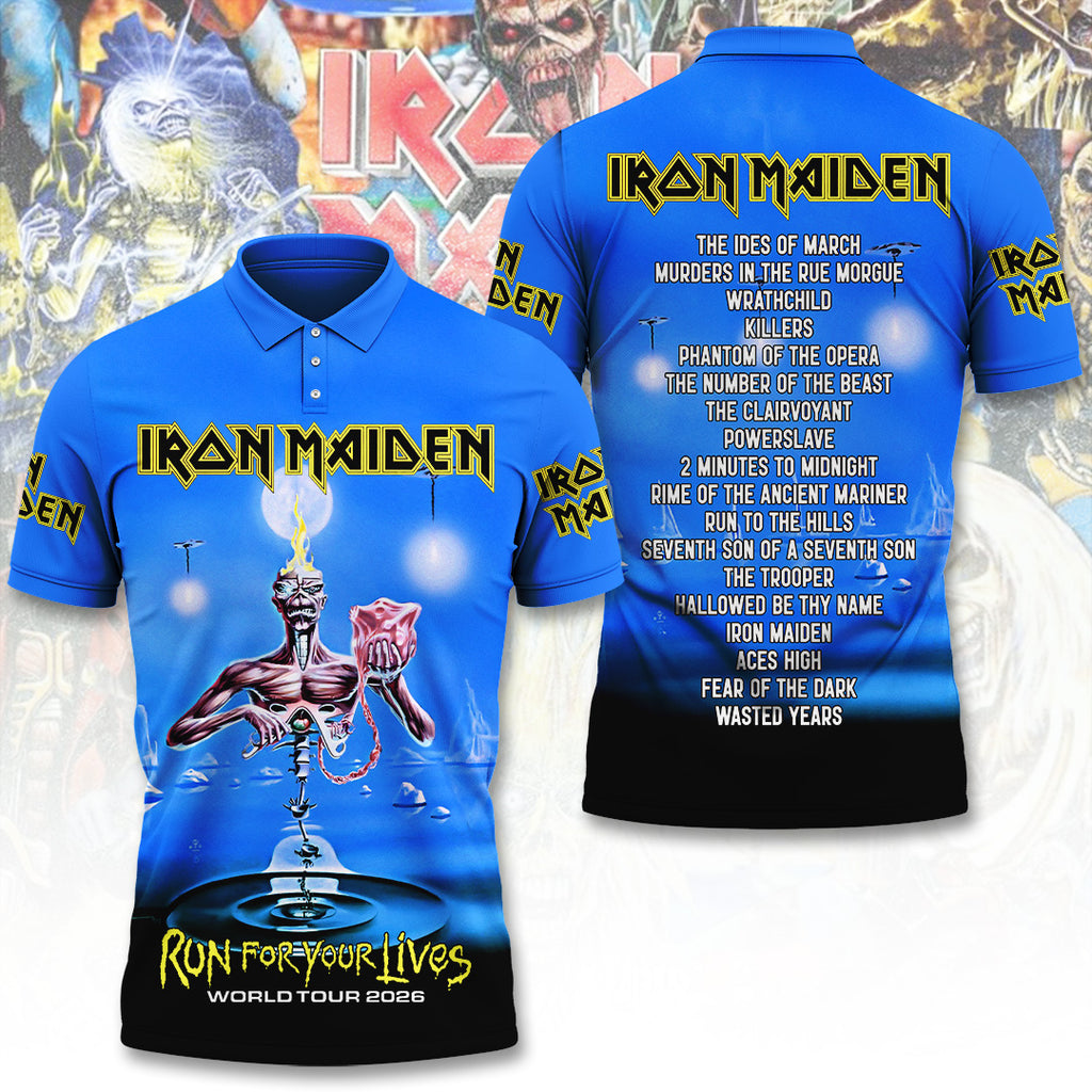 Iron Maiden Tour 2026 3D Apparel – TANTN22745