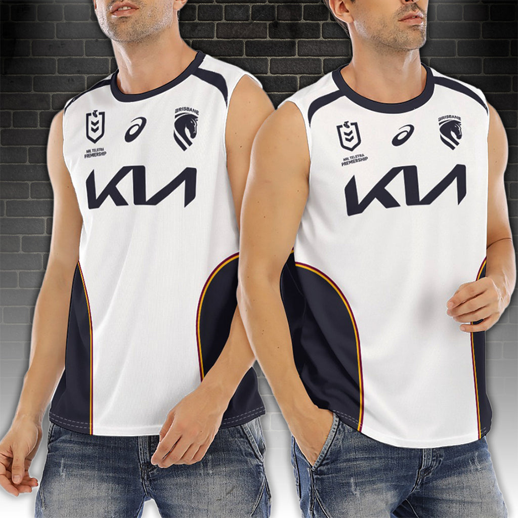 Brisbane Broncos 3D O-neck Tank Top – TANTN22789