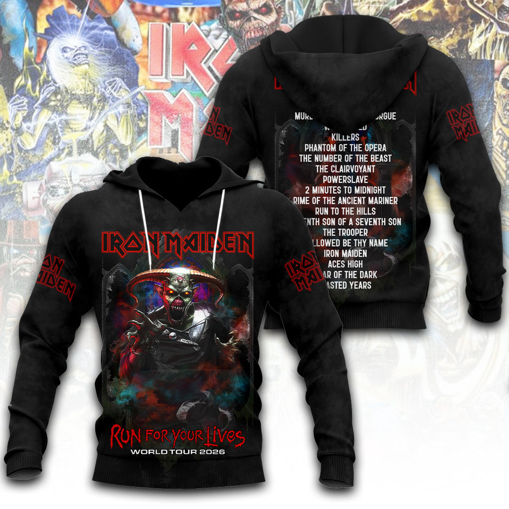 Iron Maiden Tour 2026 3D Apparel – TANTN22795
