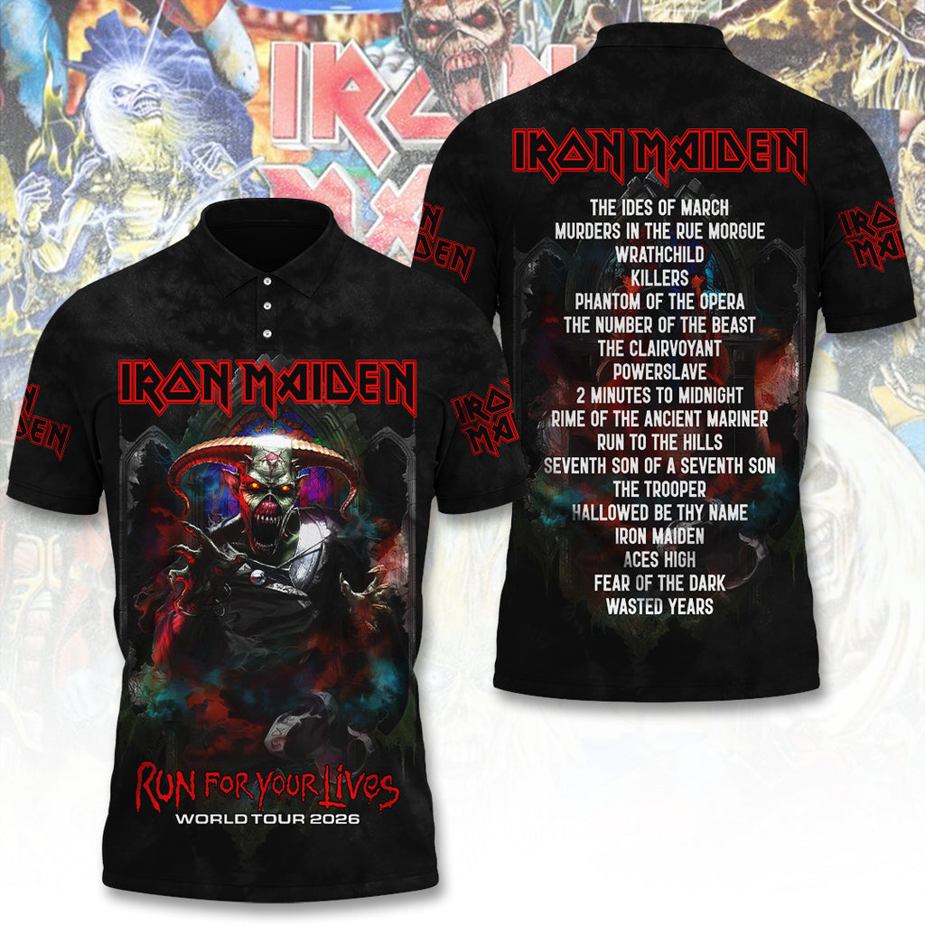 Iron Maiden Tour 2026 3D Apparel – TANTN22795