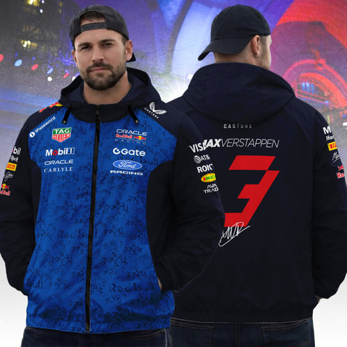 Red Bull Racing x Max Verstappen 3D Windbreaker Jacket – TANTN22823