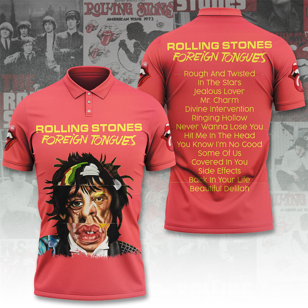 The Rolling Stones x Foreign Tongues 3D Apparel – TANTN22828