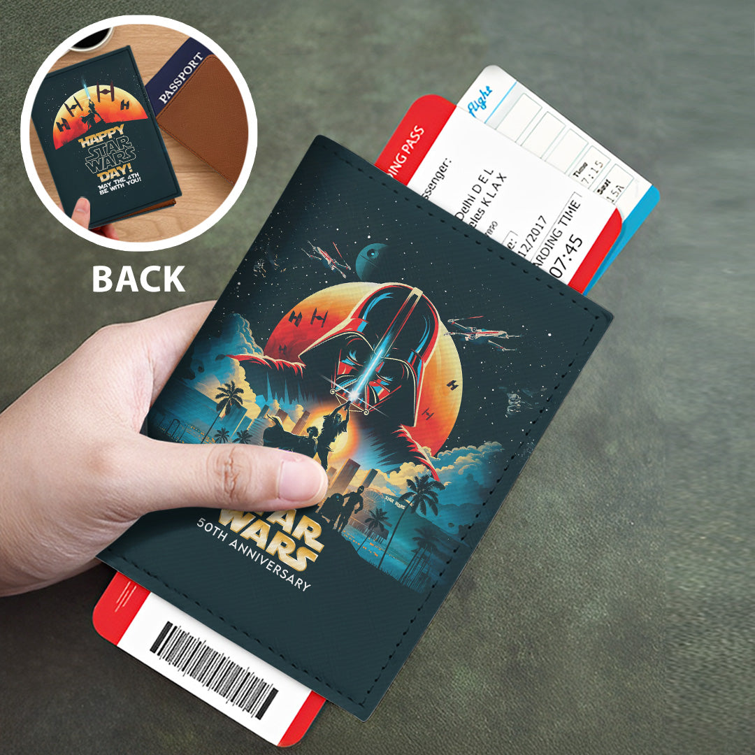 Star Wars 50th Anniversary Leather Passport Cover – TANTN22877